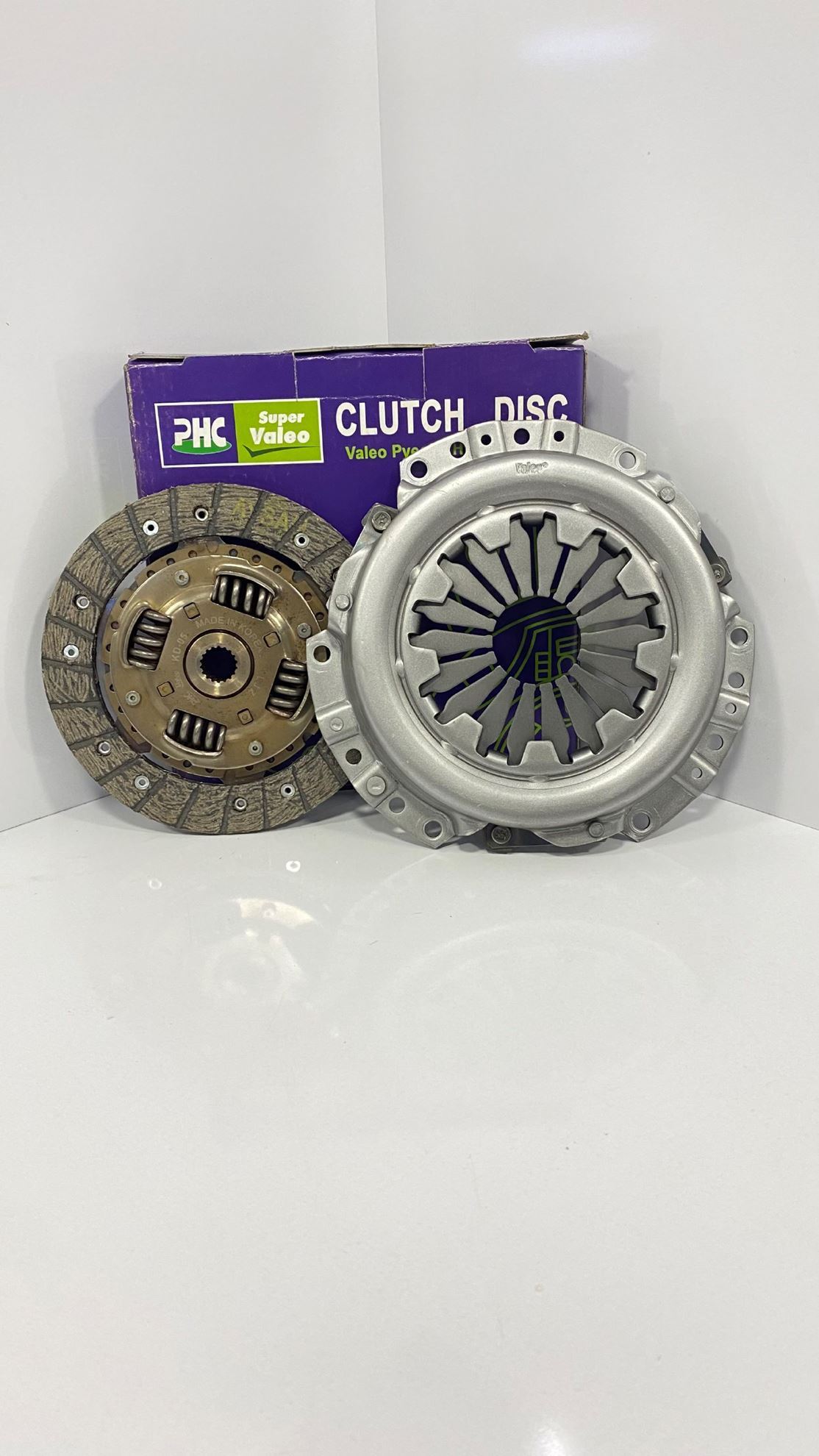 تصویر دیسک و صفحه کلاچ پراید( با لنت آزبست دار قدیمی)